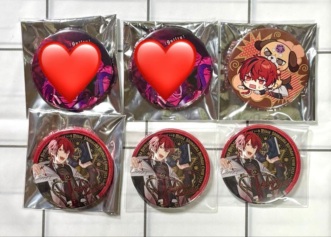 しまさか BD 2024 となりの坂田 シクレ 等身 デフォ 缶バッジ しまさか 2024 缶バ デフォ - メルカリ