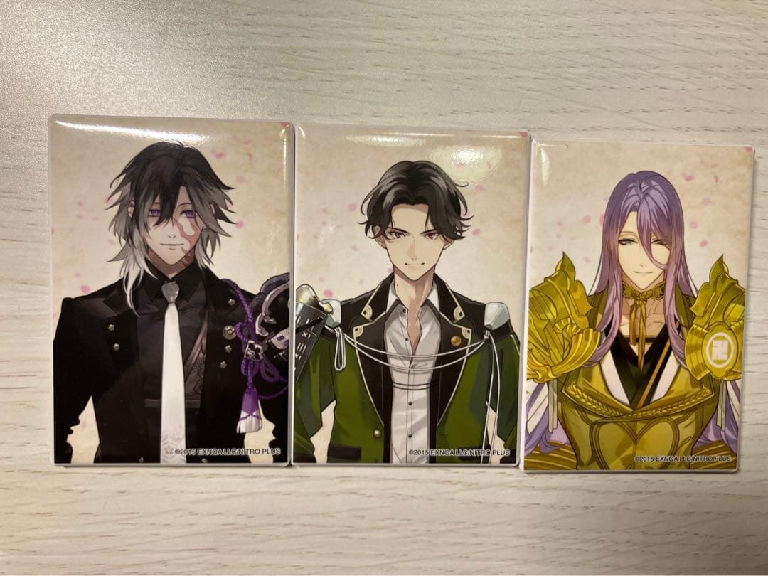 刀剣乱舞 スクエア缶バッジ 実休光忠 豊前江 蜂須賀虎徹 - メルカリ