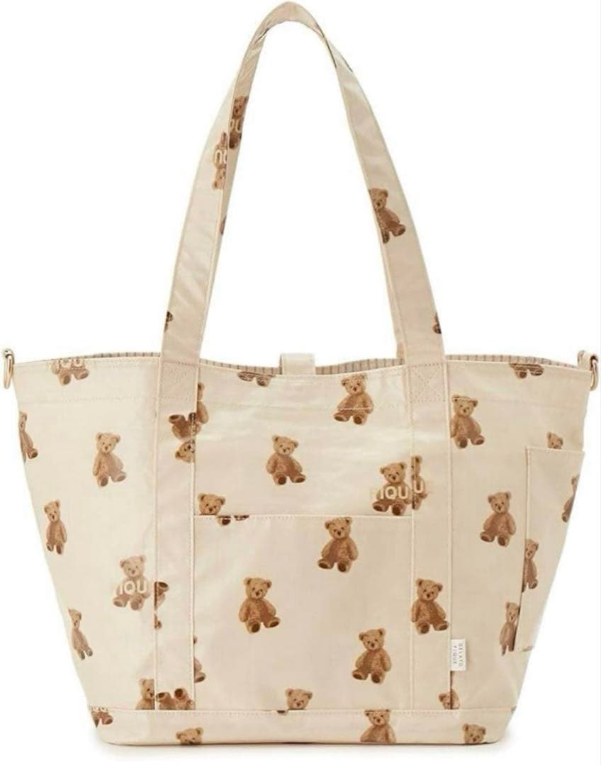 ジェラピケ マザーズバッグ ベア柄 gelato pique（ジェラートピケ）の「PIQUEベア柄ママバッグ（マザーズ