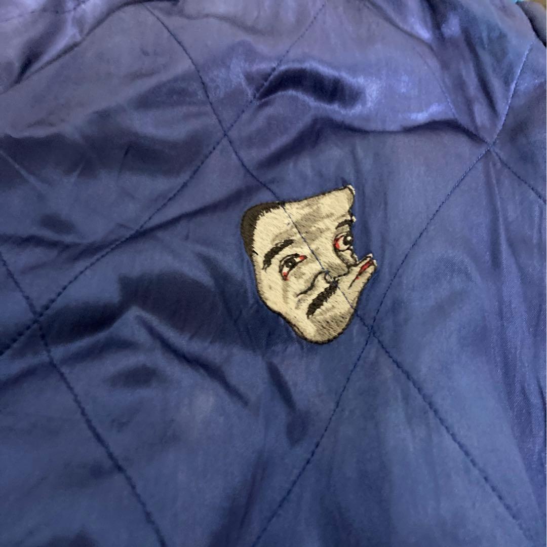 古着】スカジャン リバーシブル OZONE ROCKS(オゾンロックス) L - メルカリ