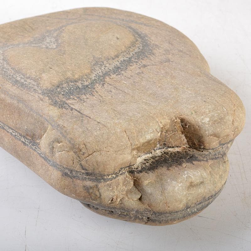 鑑賞石 天然石 置物 3点まとめて 唐木台付 C R6139C