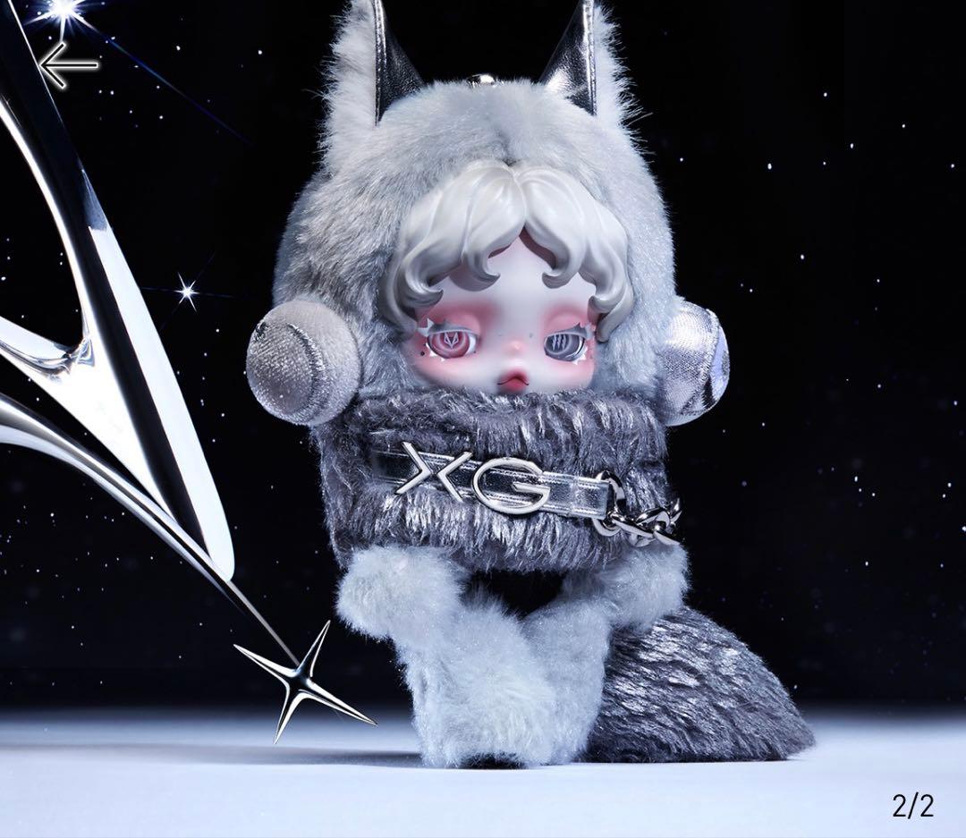 【日本限定】SKULLPANDA × XG ぬいぐるみペンダント2体