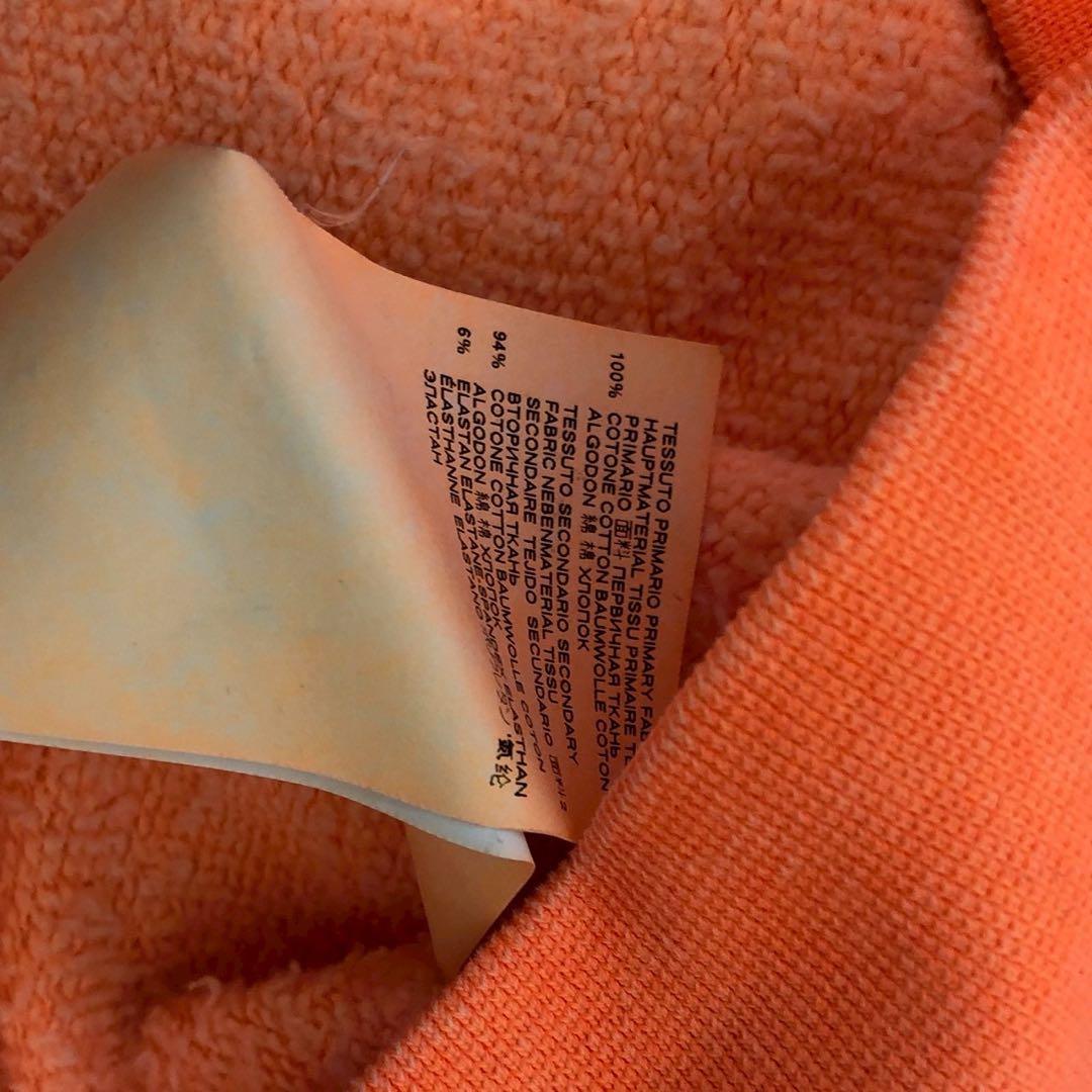 1点物◎良品◎DSQUARED2 フーディック パーカー オレンジ 蛍光色