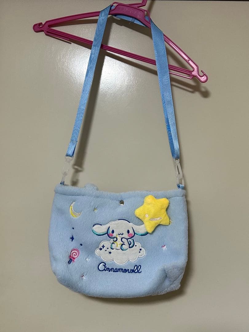 シナモロール シナモン ふわふわ ハンドバッグ ショルダーバッグ 2way