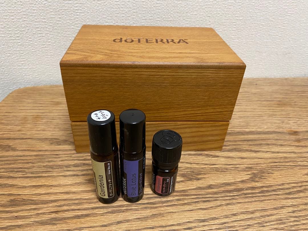 doTERRA ガーデニアタッチ、ブルーロータスタッチ、ウィンターグリーン