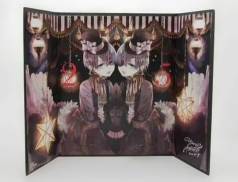 黒執事 Gファンタジー25周年 ミニ屏風型色紙 祝☆Gファンタジー 創刊25周年！ (Gファンタジーブログ)