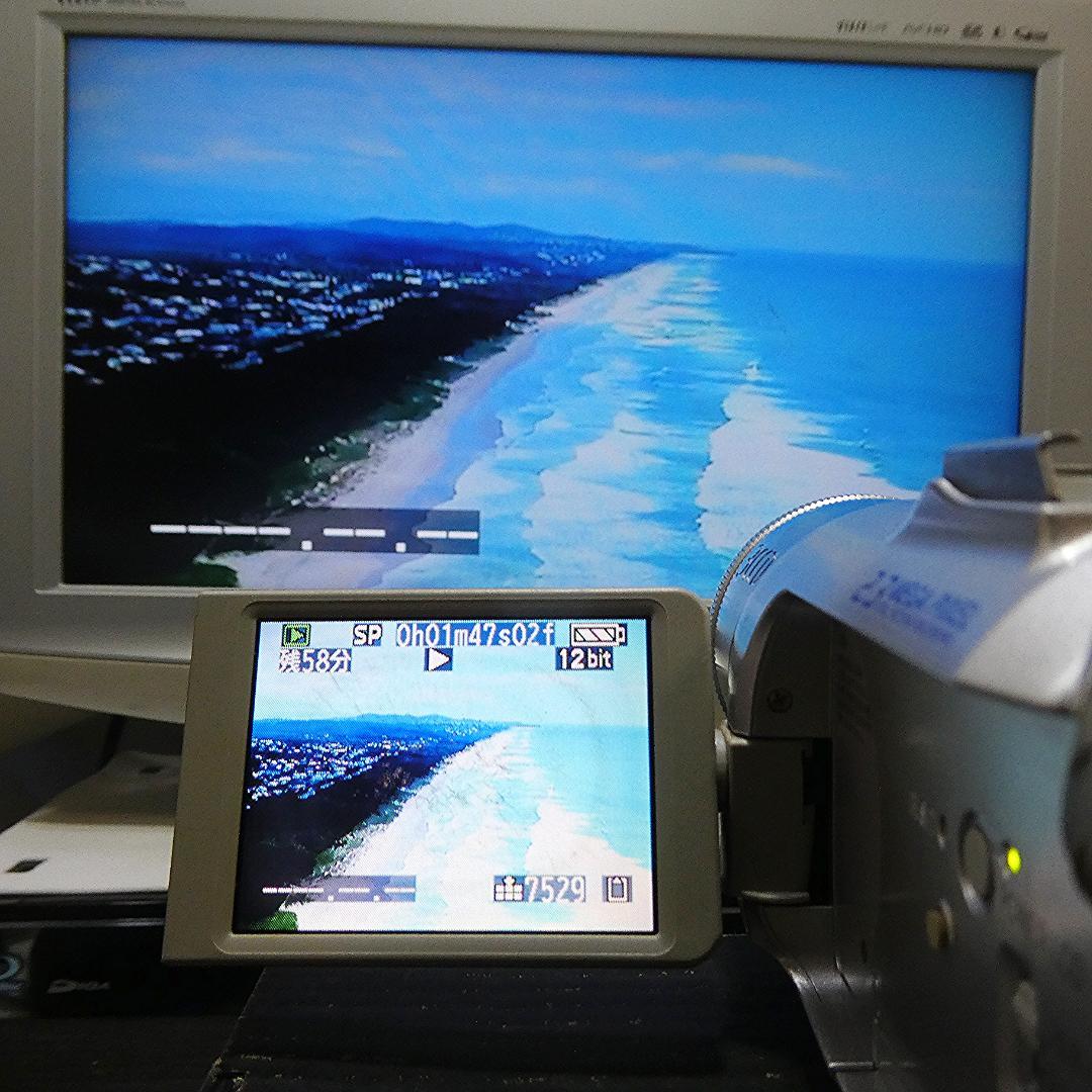 動作良好 パナソニックNV-GS150 MiniDVビデオ DVDダビングに最適