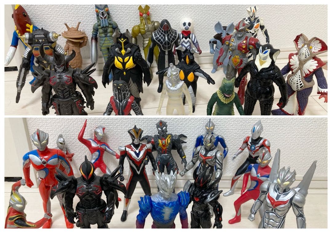 ウルトラマンシリーズ 怪獣フィギュアセット　ウルトラマンフィギュアセット　ソフビ