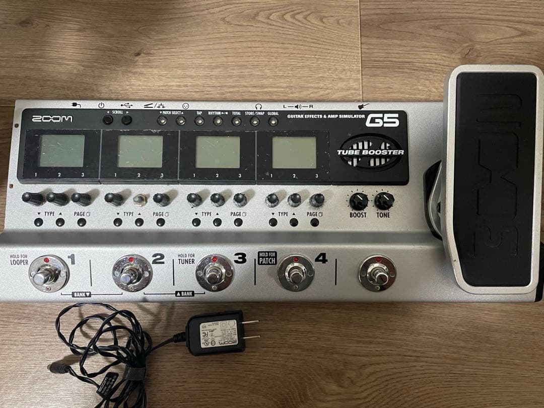 ZOOM ギター用エフェクト・アンプシミュレーターG5