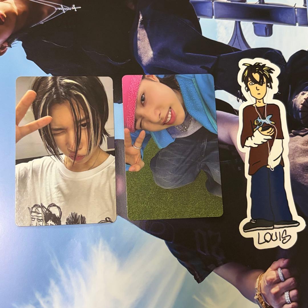 LNGSHOT ルイ トレカ ステッカー magazine Ver. - メルカリ