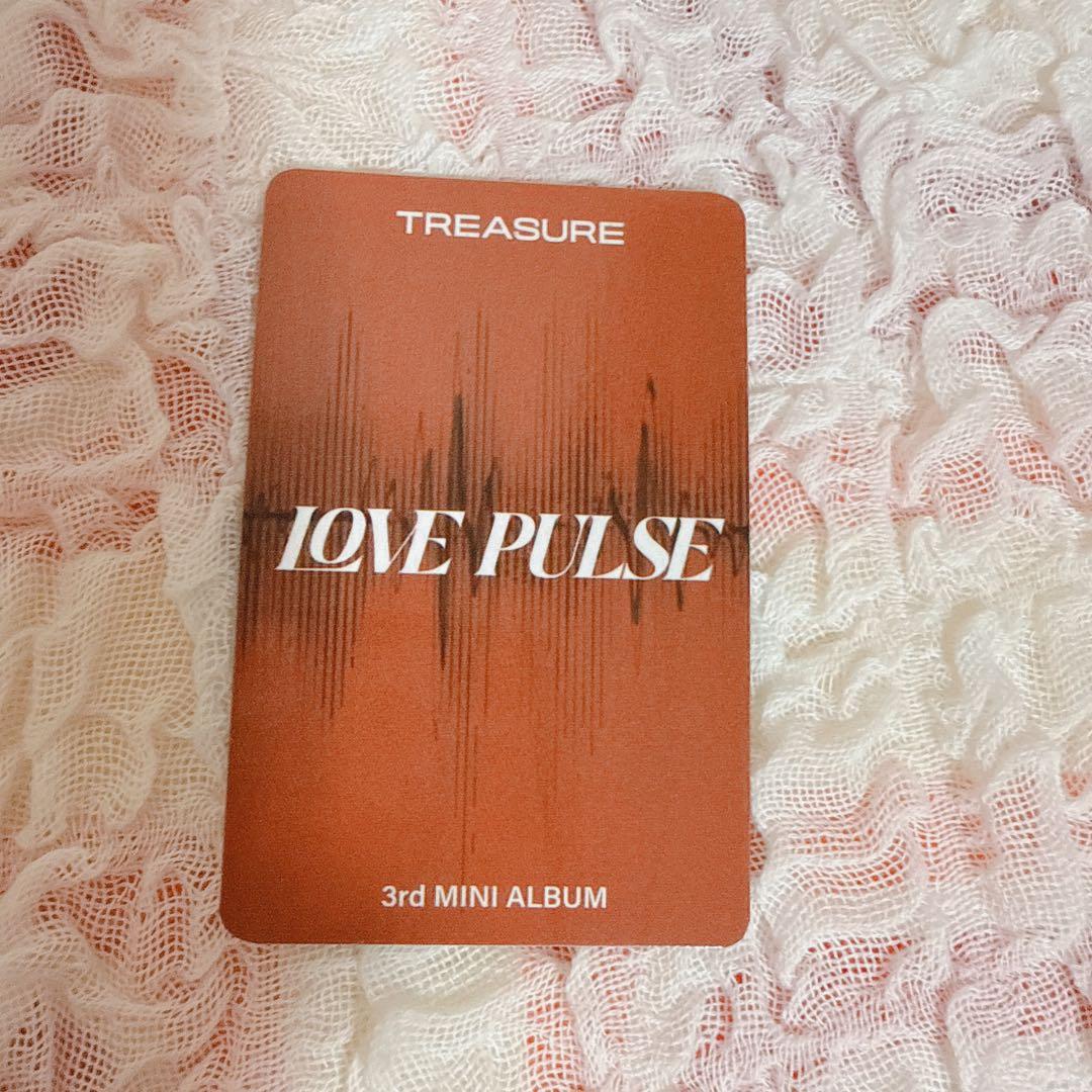 TREASURE LOVE PULSE ヒョンソク popup 韓国 トレカ - メルカリ