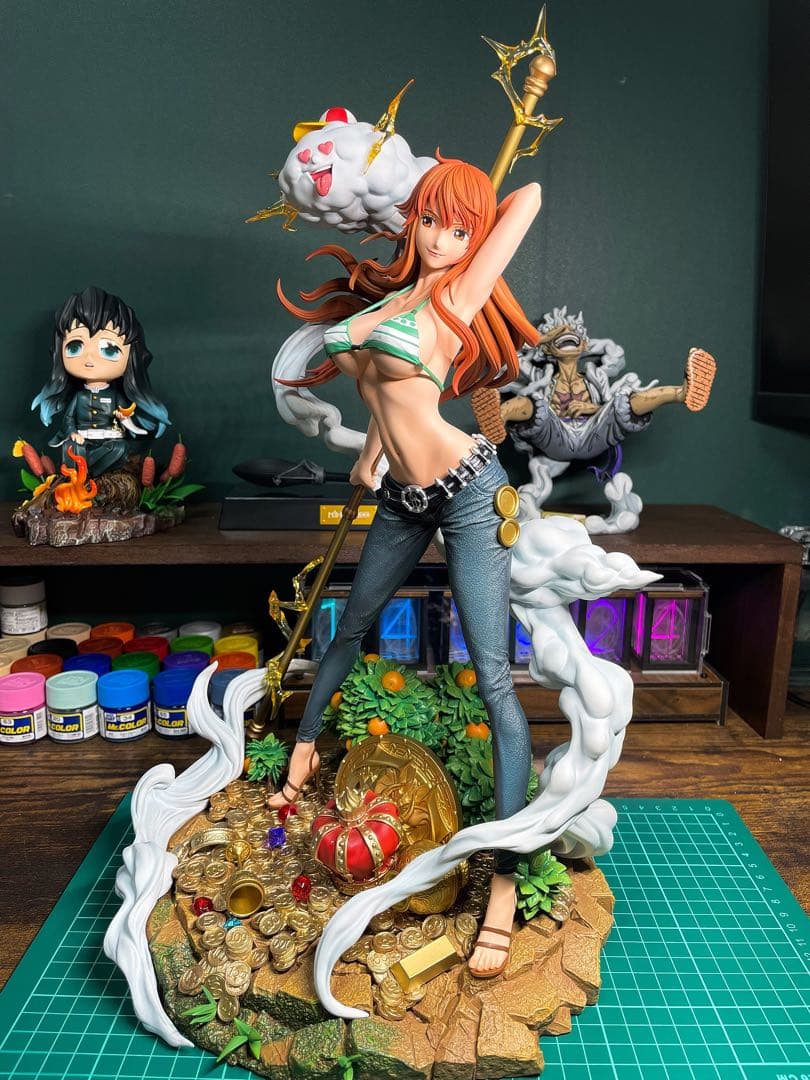 ONE PIECE ナミ 1/6スケール フィギュア ガレージキット - メルカリ