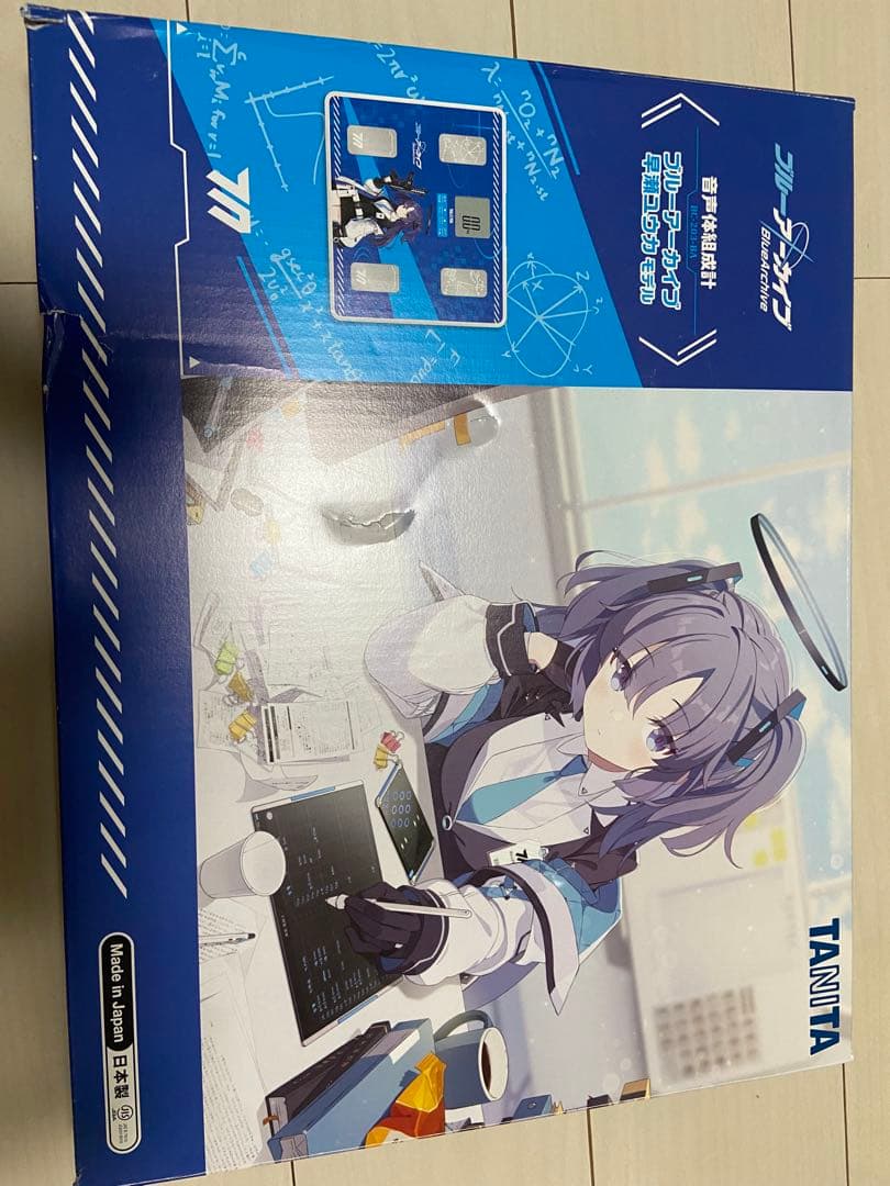 TANITA音声体組成計　ブルーアーカイブ　早瀬ユウカモデル タニタ、音声体組成計「BC-203-BA ブルーアーカイブ早瀬ユウカモデル