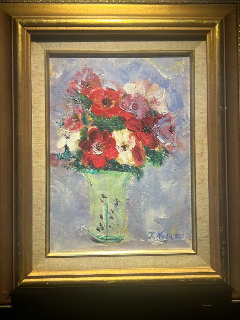 肉筆油彩画【印象派静物画】作者不詳　直筆サインあり Yahoo!オークション -「(s 36)」(静物画) (油彩)の落札相場・落札価格