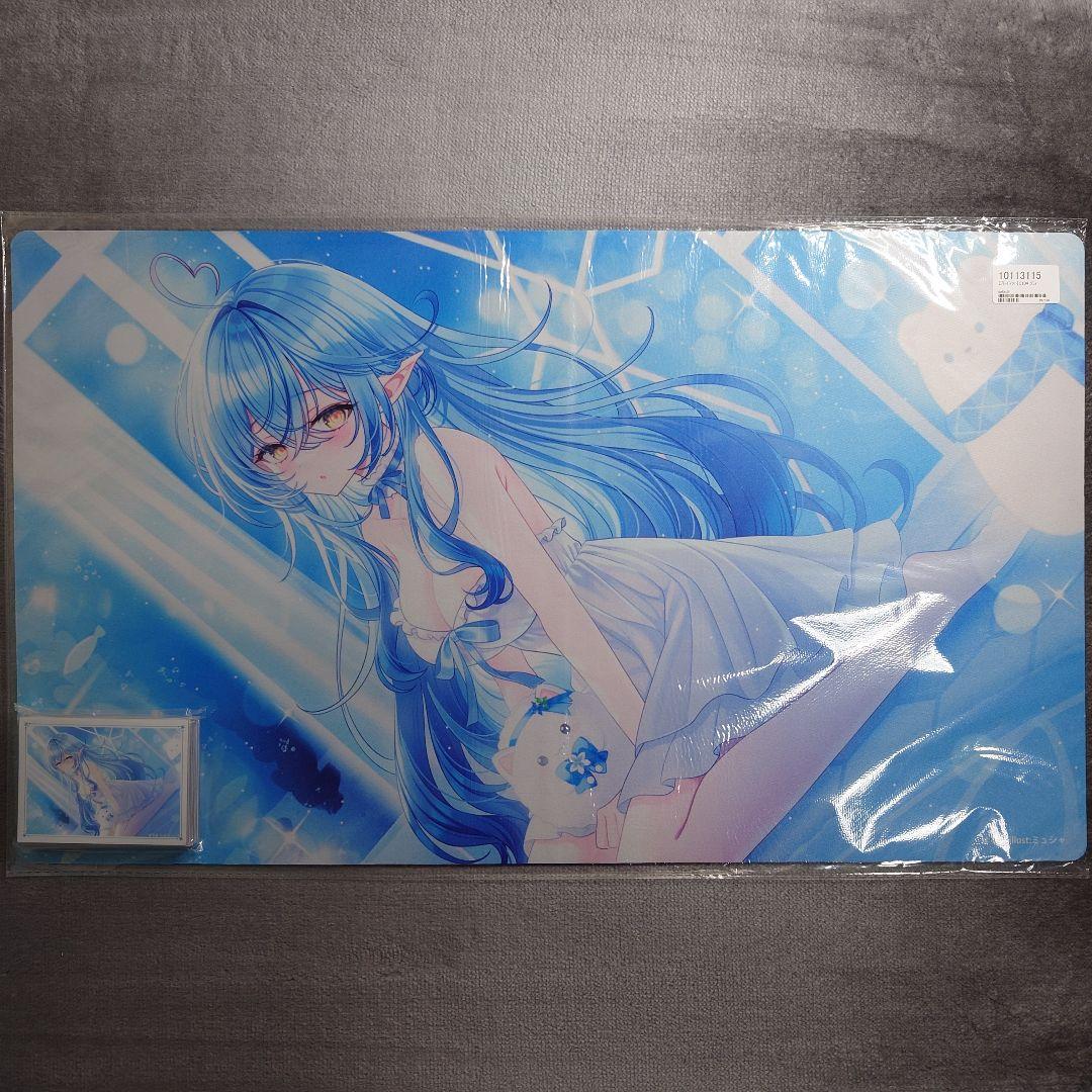 α2 ホロライブ 雪民&キャミソール 雪花ラミィ スリーブ&プレイマット