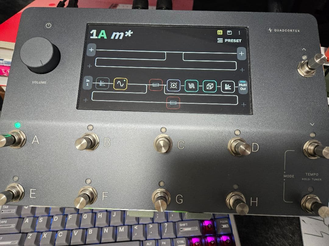 ギター neural dsp quad cortex