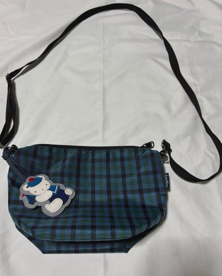 美品　ファミリア　ショルダー　ポシェット　familiar