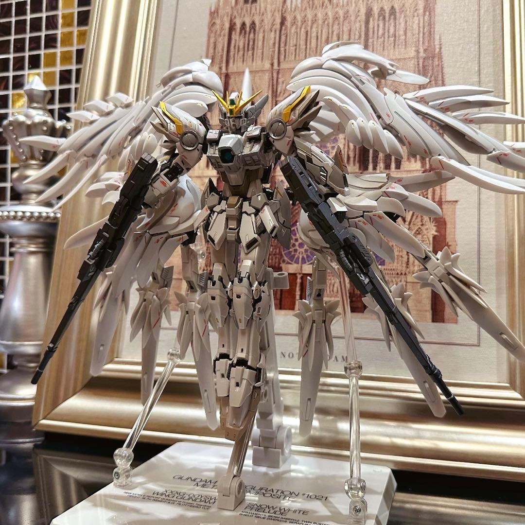 ウイングガンダム　スノーホワイトプレリュード　メタルコンポジット