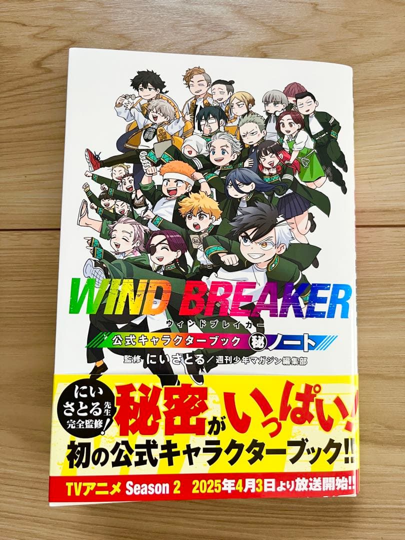 WIND BREAKER ウィンドブレーカー 公式キャラクターブック - メルカリ