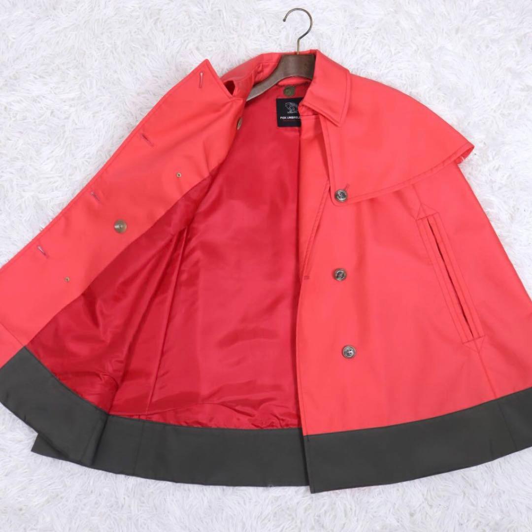 美品貴重モデル Fox Umbrellas ポンチョ レインコート 定価4万円