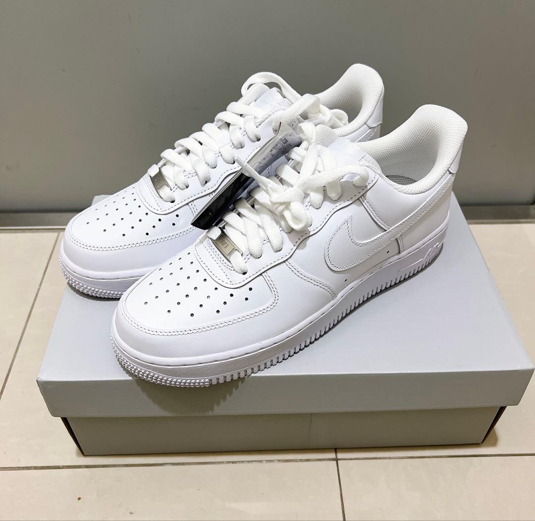 新品 ナイキ エアフォース ワン 26.5cm ホワイト AIR FORCE