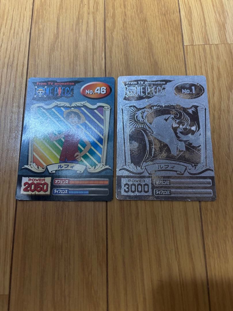 極稀少　ワンピース From TV animation 大判カード　ルフィ