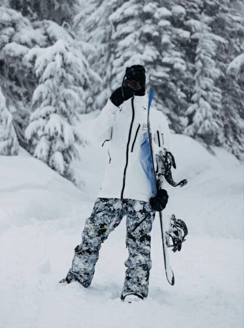 バートン] ak サイクリック ジャケット M パンツ L スタウトホワイト