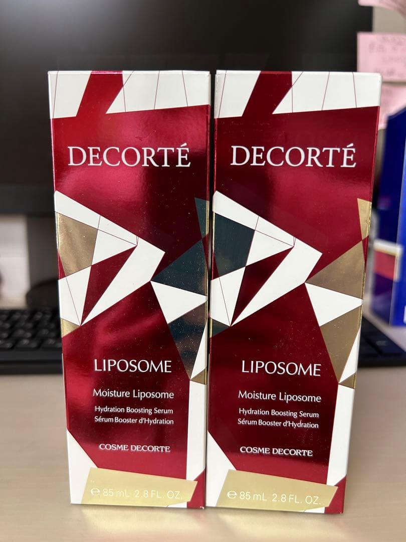 コスメデコルテ　モイスチュア　リポソーム　85mL 2点　赤白