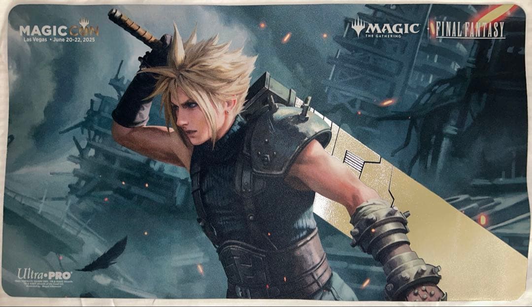 Magic Con 会場限定プレイマット　クラウド　ファイナルファンタジー
