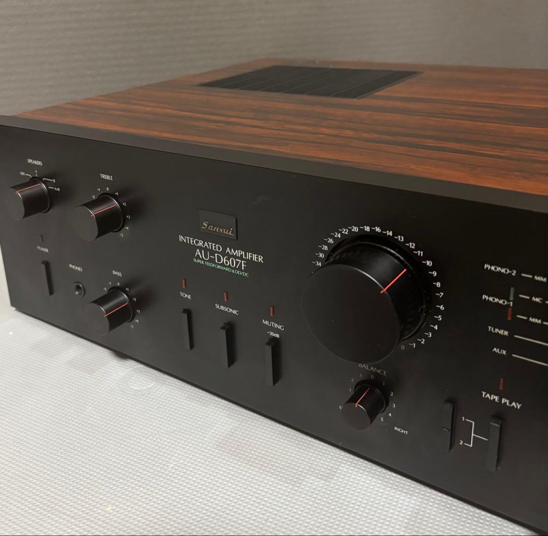 アンプ Sansui INTEGRATED AMPLIFIER AU-D607F