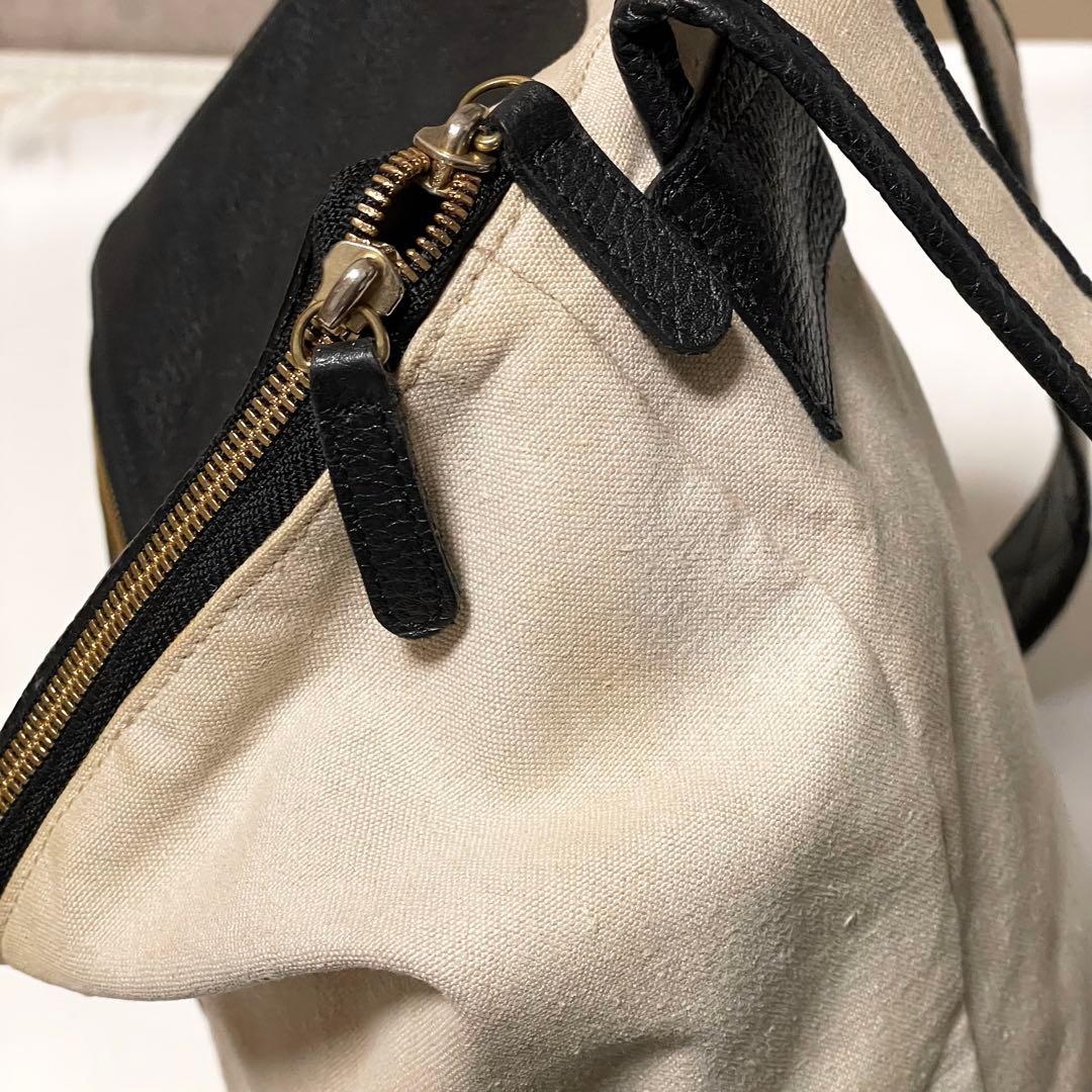 アタオ リュック バックパック マッシュルーム リネン レザー バイ