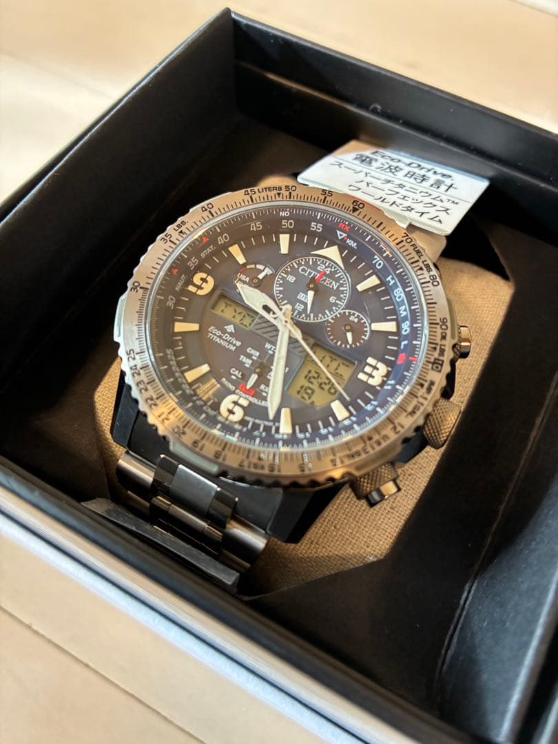 CITIZEN JY8100-80L シチズン エコドライブ スカイホーク