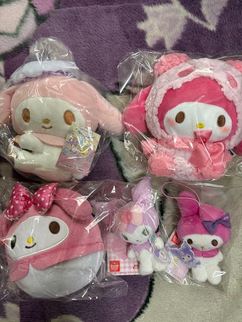 タグ付き 激レア マイメロ ぬいぐるみ マスコット - メルカリ