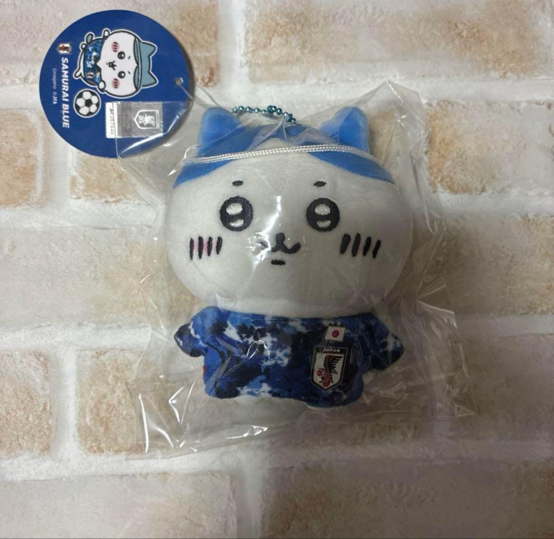 正規品　ちいかわ　ハチワレ　日本代表　ぬいぐるみ