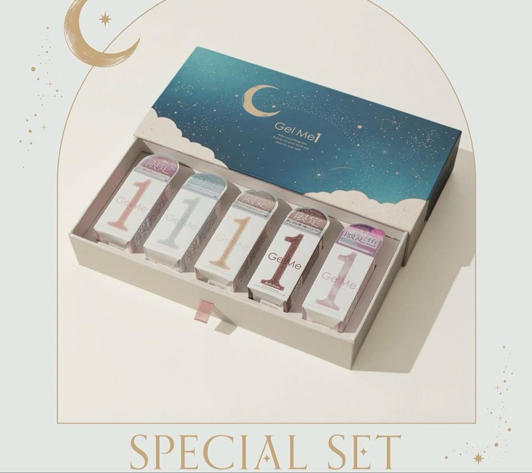 【新品・限定】ジェルミーワン　ウィンターコレクション　限定色5本セット