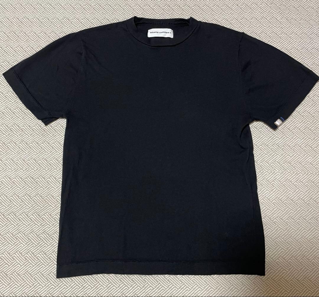 新品extreme cashmereエクストリームカシミア半袖クルーネックティー