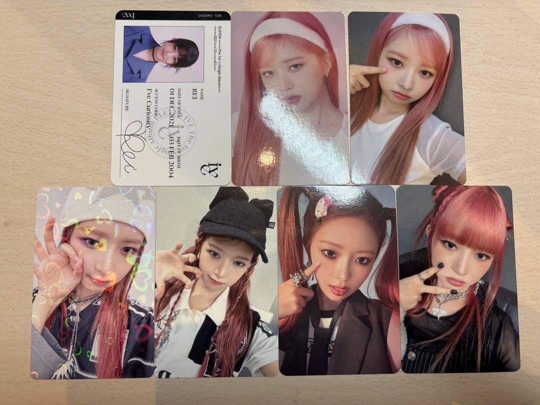 IVE レイ トレカまとめ売り IDカード wave I'VEMINE - メルカリ