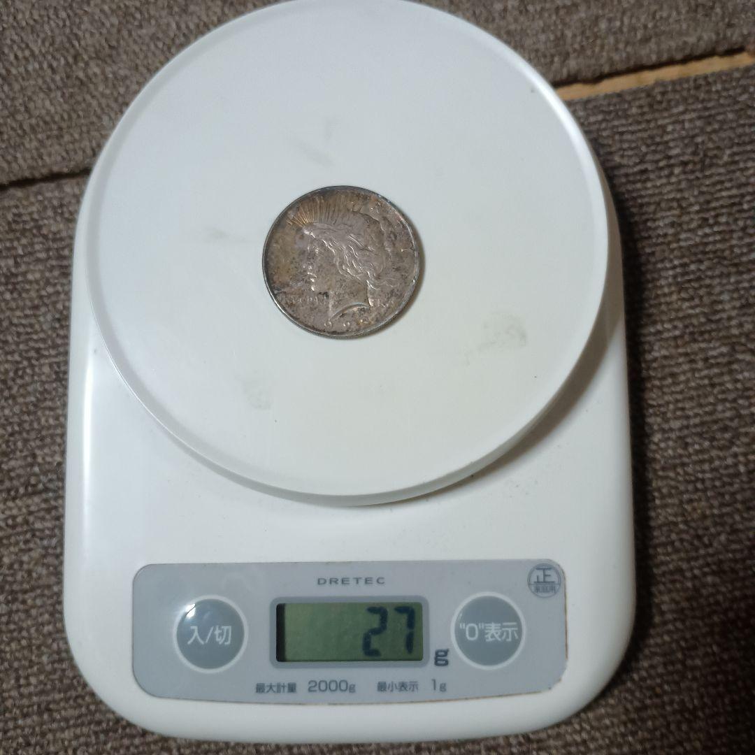 アメリカピースダラー大型銀貨