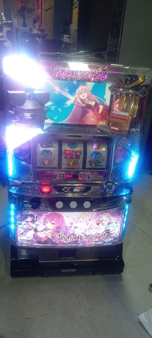 送料込　パチスロ　実機KPE 戦国コレクション2 アミューズ　不要　家スロ KPE 戦国コレクション2【パネル指定不可】【中古パチスロ 中古スロット