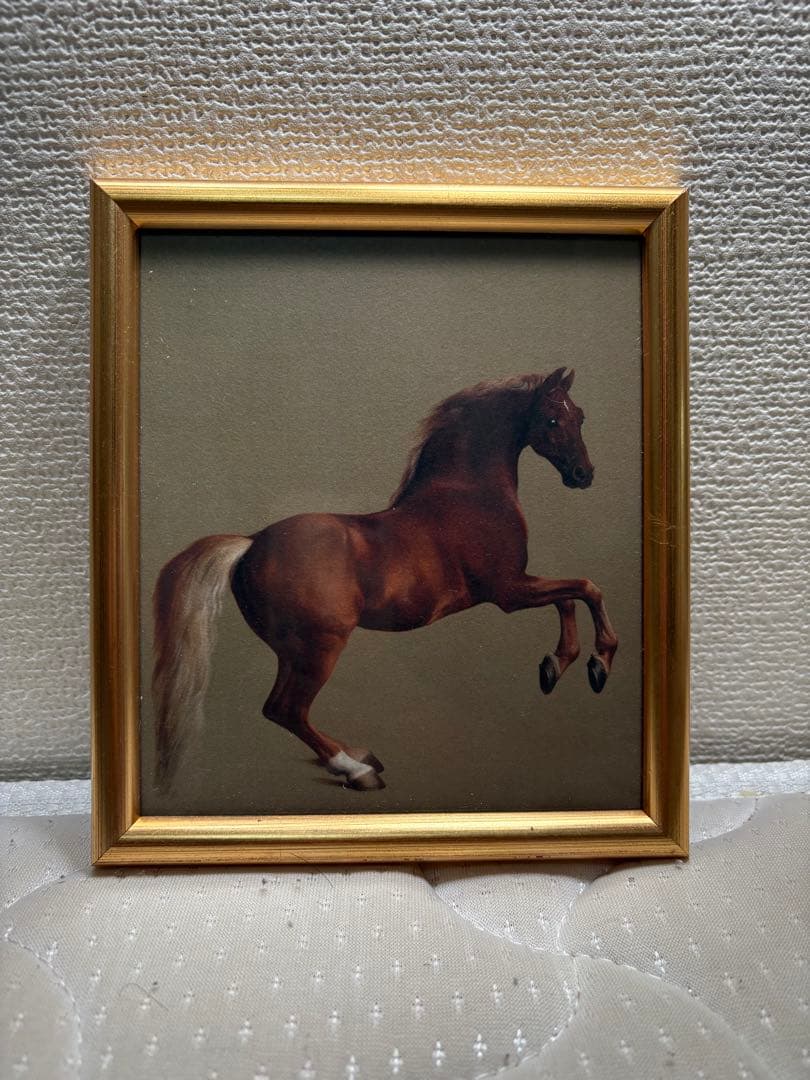 名画 ジョージ・スタッブス『ホイッスルジャケット』複製画 - メルカリ