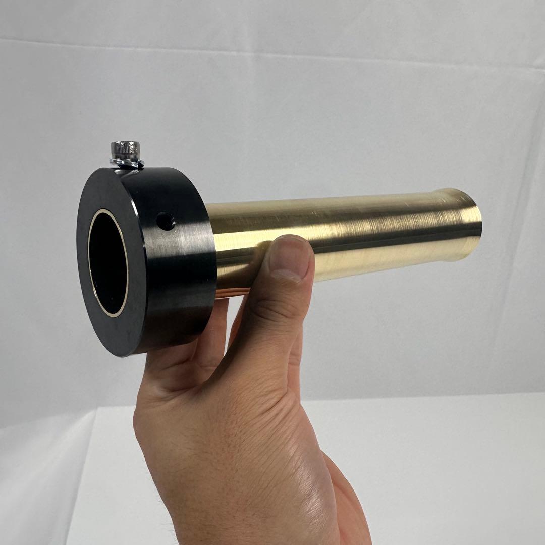 ショート菅　70φ インナーサイレンサー　インナーバッフル　真鍮製　激鳴き