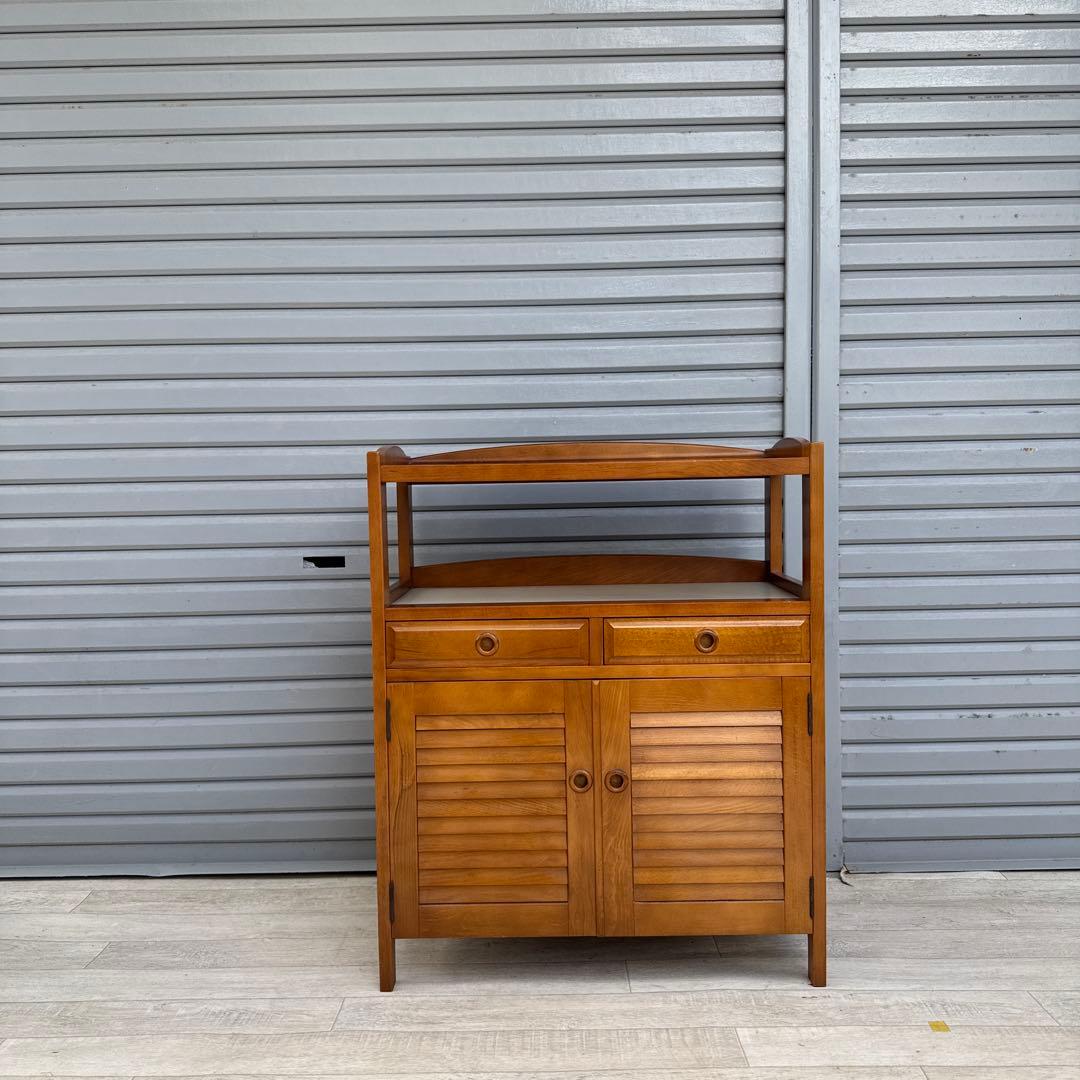 karimoku カリモク　北欧スタイル　電話台　花台 レトロ karimoku 60 年代 電話台 サイドテーブル 当時物 オールドカリモク