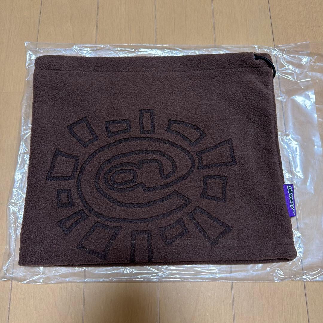 always ネックウォーマー ALWAYS GOOD TIME ネックウォーマー スヌード ベーシックフリース