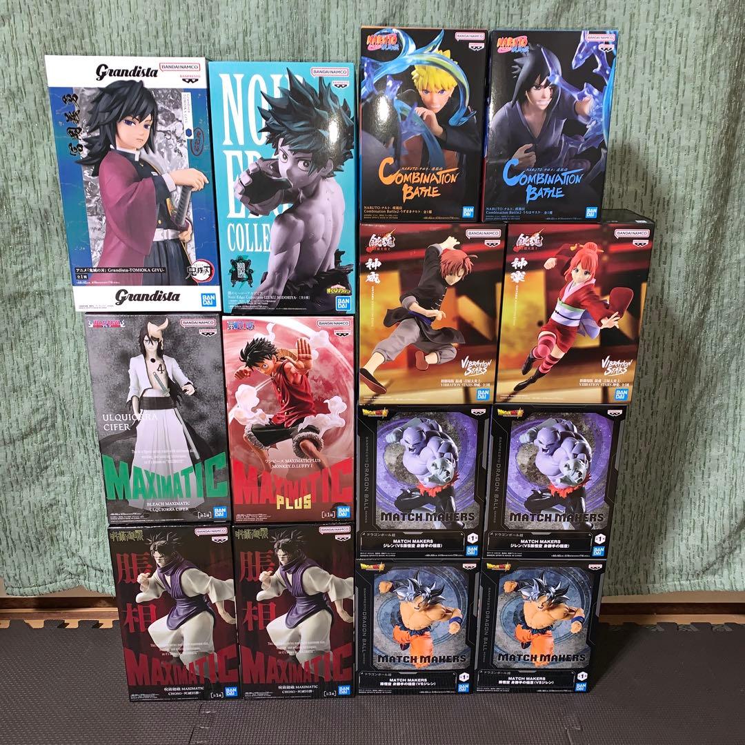 プライズフィギュア 少年誌キャラ まとめ売り 14点