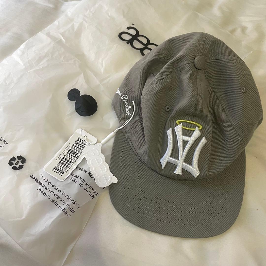 帽子 AEAE SYMBOL ANGEL WING CAP (GLAY)