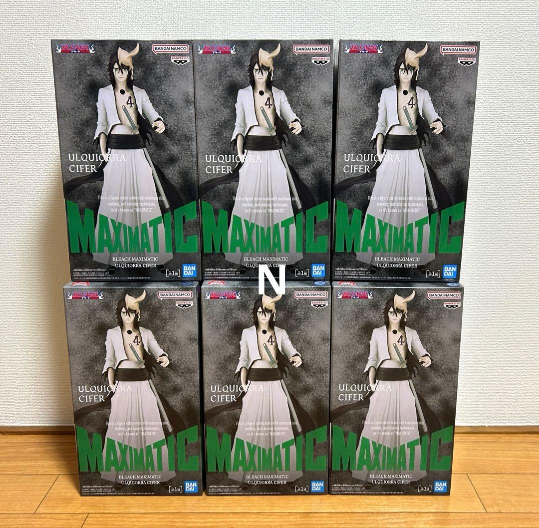 BLEACH MAXIMATIC ULQUIORRA CIFER 6個セット！