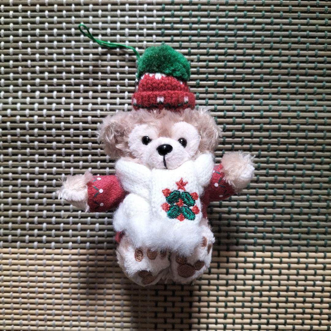 ダッフィーぬいぐるみストラップ 2013年 クリスマス【多少の値下げ可