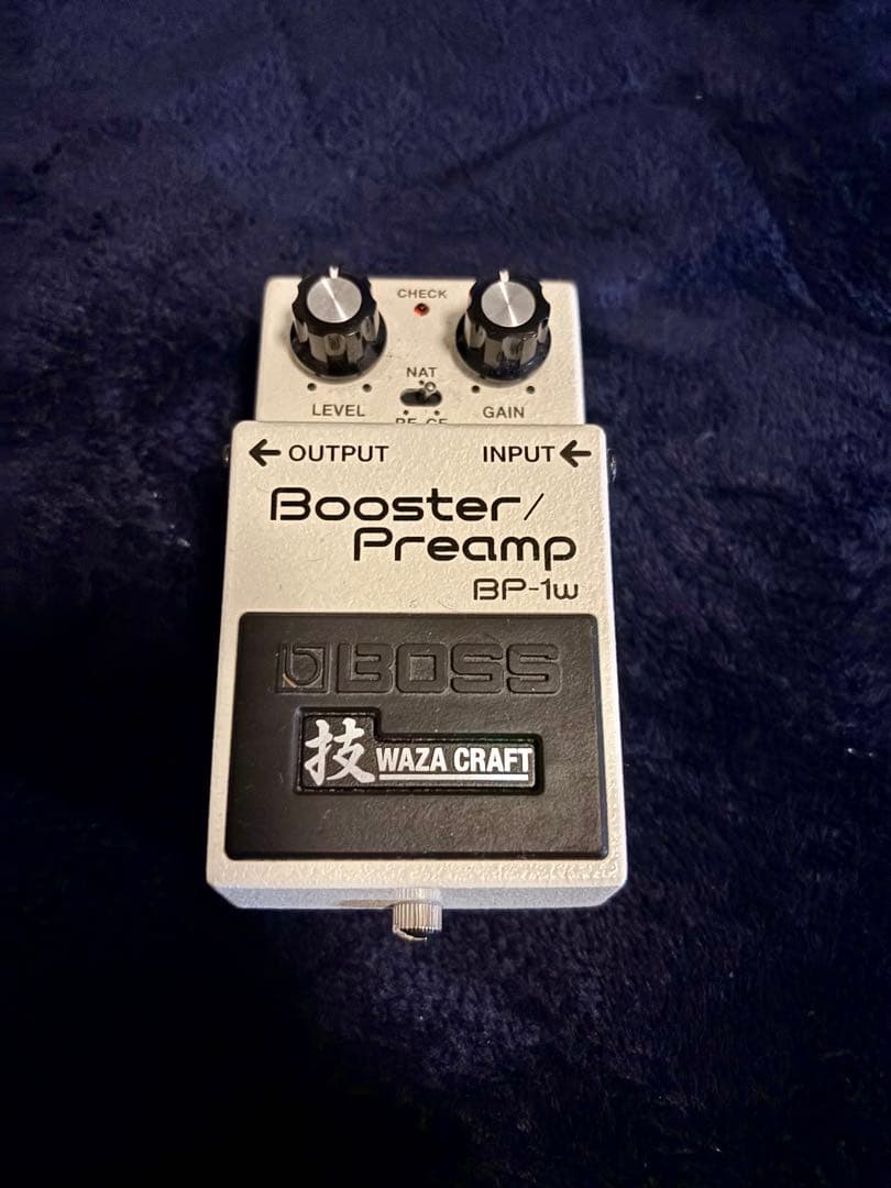 BOSS WAZA CRAFT BP-1W ブースター/プリアンプ　保証書付き