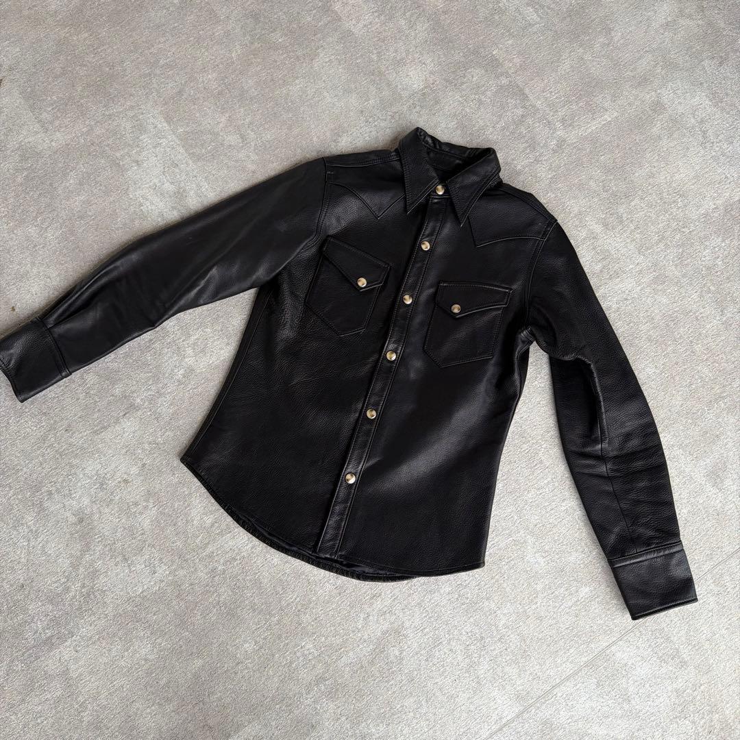 Y'2LEATHER （ワイツーレザー）レザーシャツ