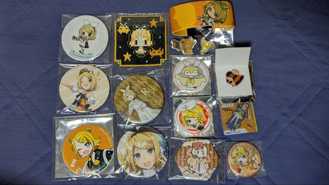 鏡音リン グッズセット 缶バッジ マジカルミライ